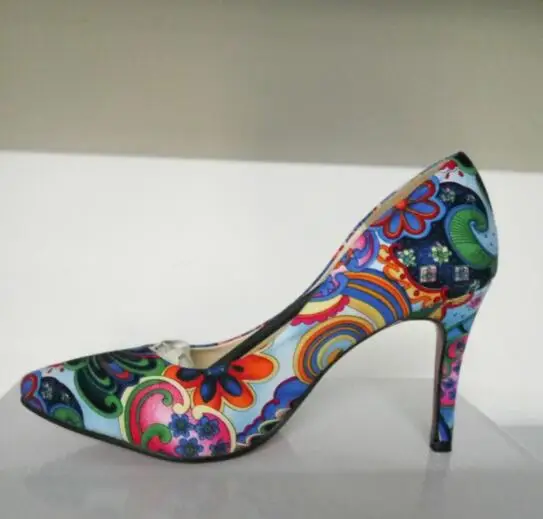 Zapatos Mujer Высококачественные пикантные женские туфли-лодочки на высоком каблуке с