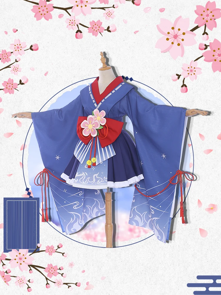 New My Hero Academia Todoroki Shoto cosplay costume lovely girls kimono uniform Litte hero Anime costumes clothes outfits cos