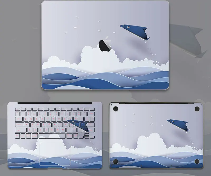 Крутая наклейка для ноутбука Apple Macbook Pro Air 11 13 15 retina air, Защитная пленка для всего тела - Цвет: 003