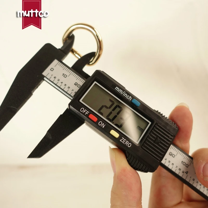 Кольца сделай сам для собачьего ошейника 2 0 см несварные Dee D-образные кольца