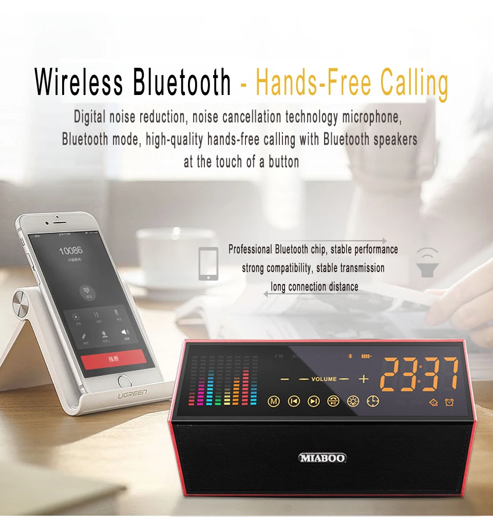 Деревянный НЧ-динамик классический ретро Bluetooth динамик 10 Вт громкий динамик Supprot TF карта AUX fm-радио светодиодный музыкальный Саундбар беспроводной