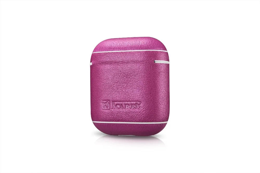 Роскошный чехол из натуральной кожи для Apple Airpods, противоударный чехол для наушников, аксессуары, защитный чехол для AirPods