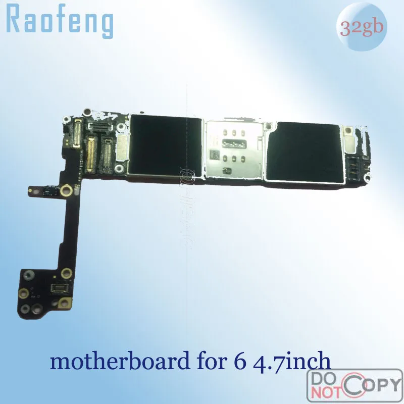 Оригинальная материнская плата Raofeng 32 Гб без Touch ID для Iphone 6s версия 4 7 дюйма