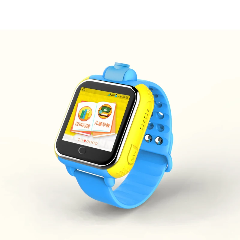 3G Детские умные часы-телефон GPS отслеживания анти потерял Камера видеозвонка с