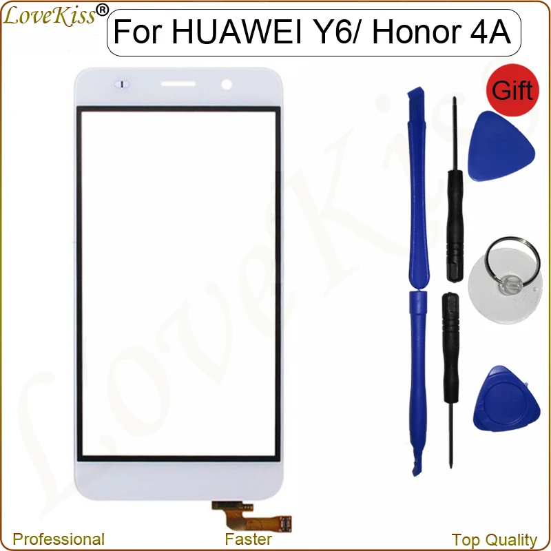 Для Huawei Y6 Honor 4A SCL L01 L21 L04 5 0 &quotПередняя панель сенсорного экрана дигитайзер ЖК
