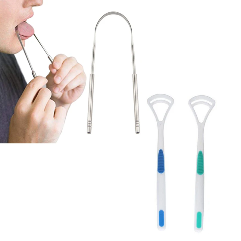 Щетка из нержавеющей стали для гигиены полости рта 2/1 шт.|Зубные щетки| |