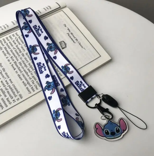 Подвеска с Тоторо кольцом для ключей рисунком Микки и Минни держатель бейджей