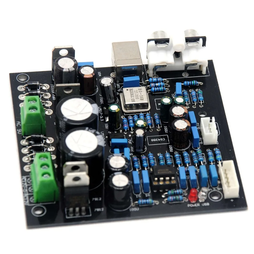 DAC Собранный PCM2706 + CS4398 USB декодер сборная плата | Электроника
