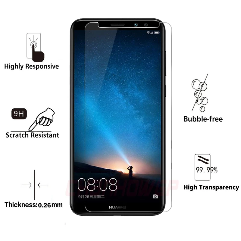 Закаленное стекло для Huawei Nova 2 2i 2S Plus CAN L01 L11 L02 L12 L03 L13 HWI AL10 TL00 Защитное
