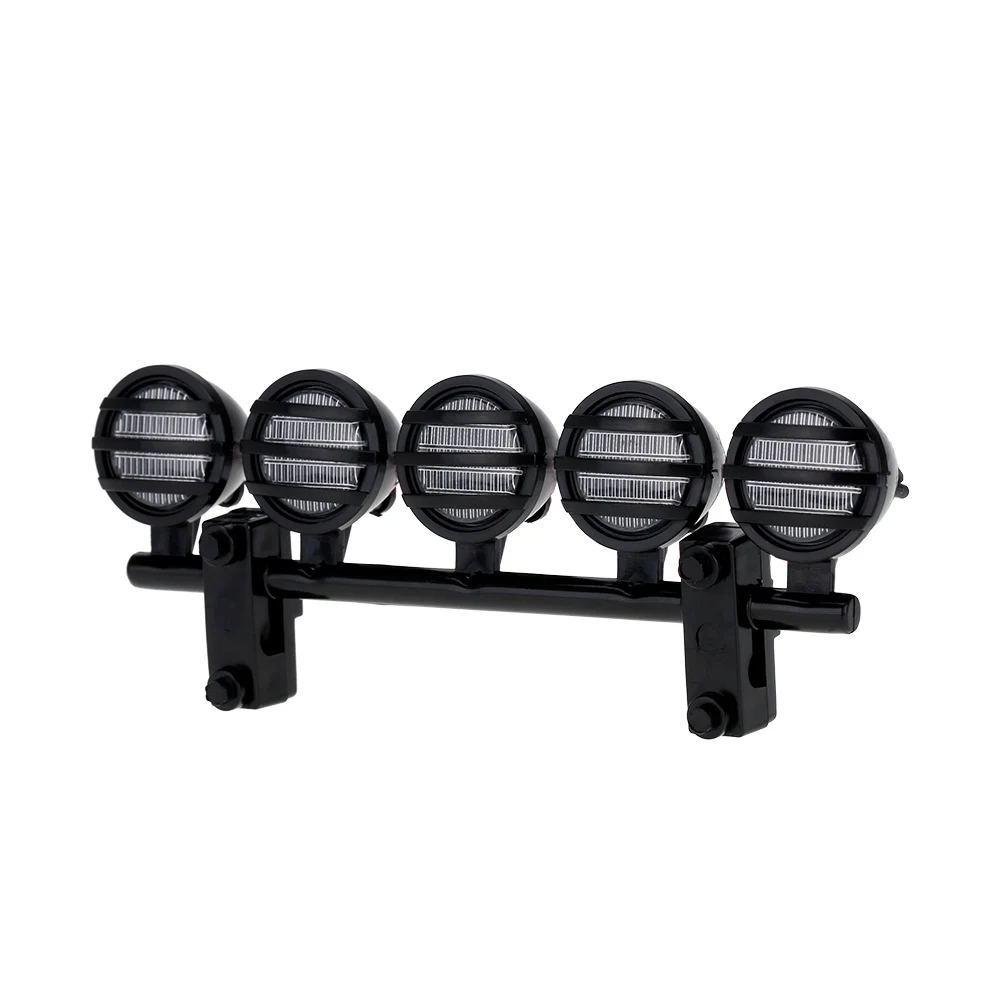 Светодиодная панель для крыши 5 прожекторов 1/10 RC ползунов|led light rc|light rcrc led |