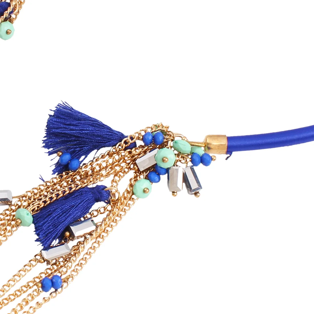 Популярные преувеличенные богемные романтические кисточки цепочка женские