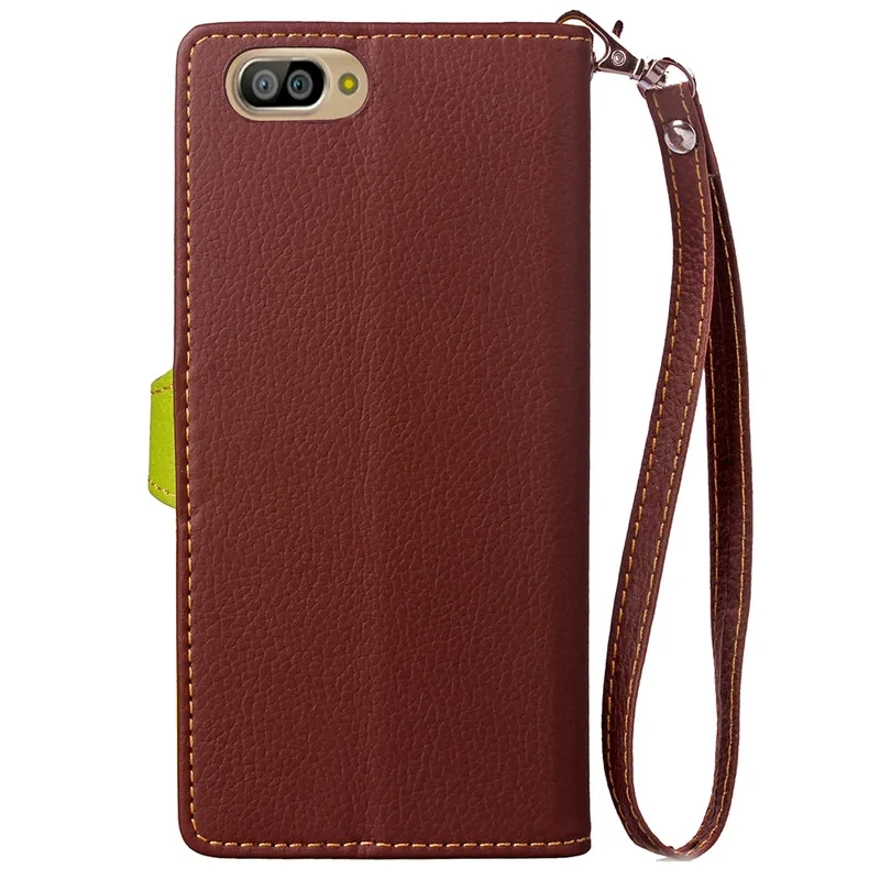 Luxury Leaves Wallet Leather Coque Case For CUBOT Rainbow 2 fundas Flip back cover Rainbow2 case Capa | Мобильные телефоны и