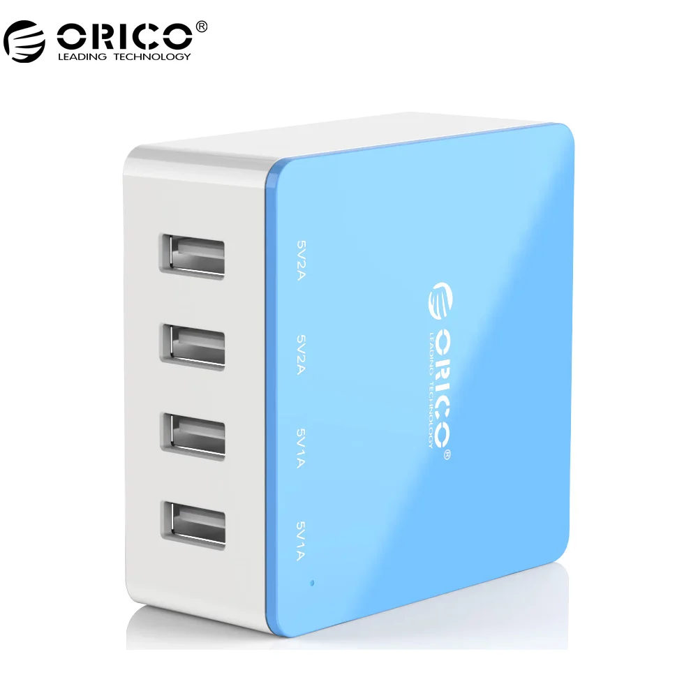 ORICO CSK 4U 4 Порты USB Desktop Зарядное устройство 5V2. 4A Max Выход интеллектуальная
