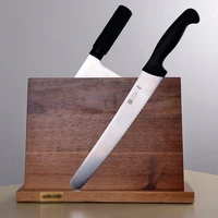 solid wood magnetic knife holder ventilation drying knife storage block knife stand magnet kitchen utensil cooking tools