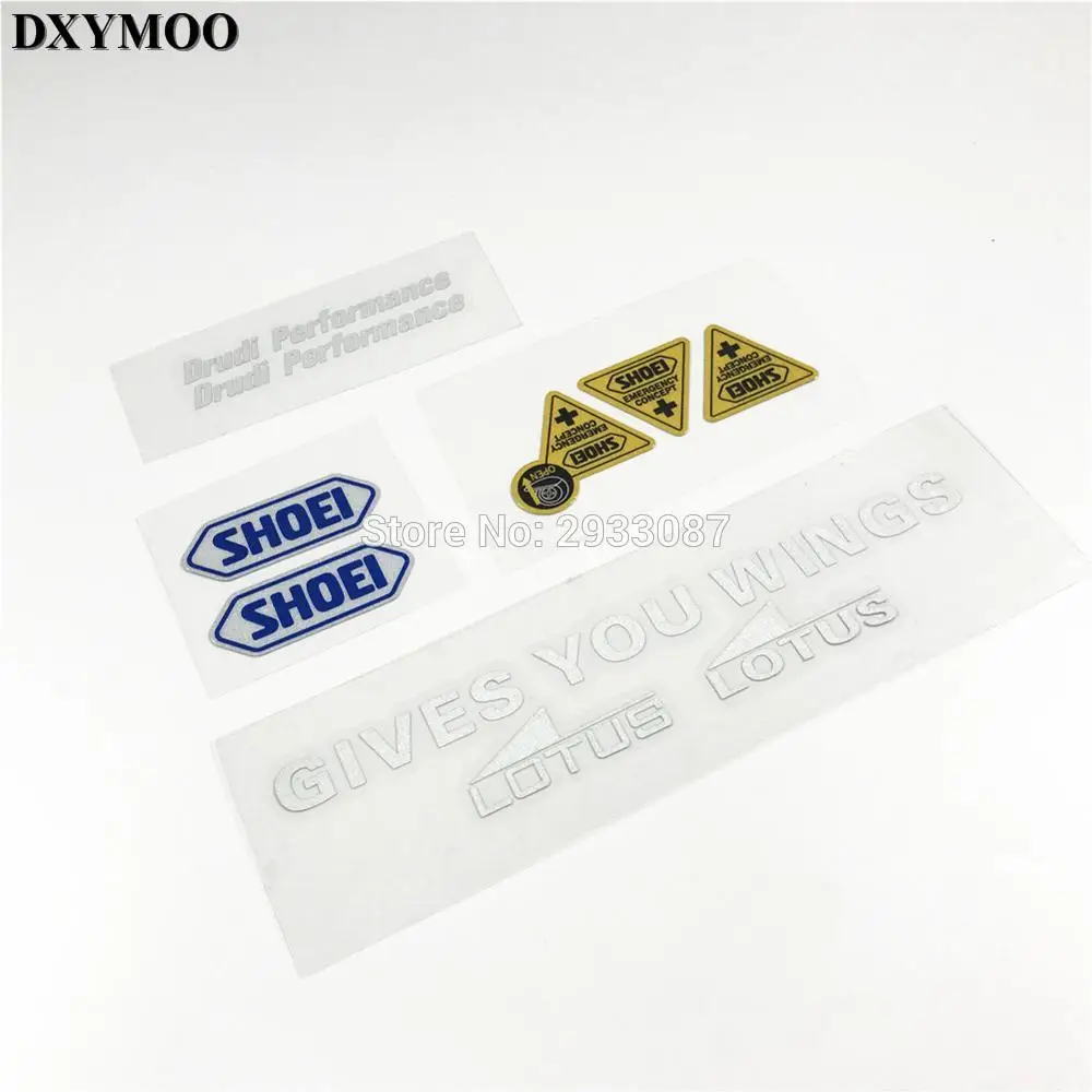 1 Набор автомобильный Стайлинг автомобиля наклейки шлем Стекло козырек