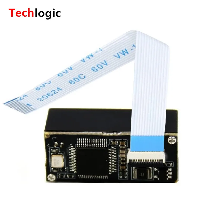 Сканер штрих кода Techlogic 1D 2D QR PDF417 Datametrix модуль сканирования Встроенный сканер
