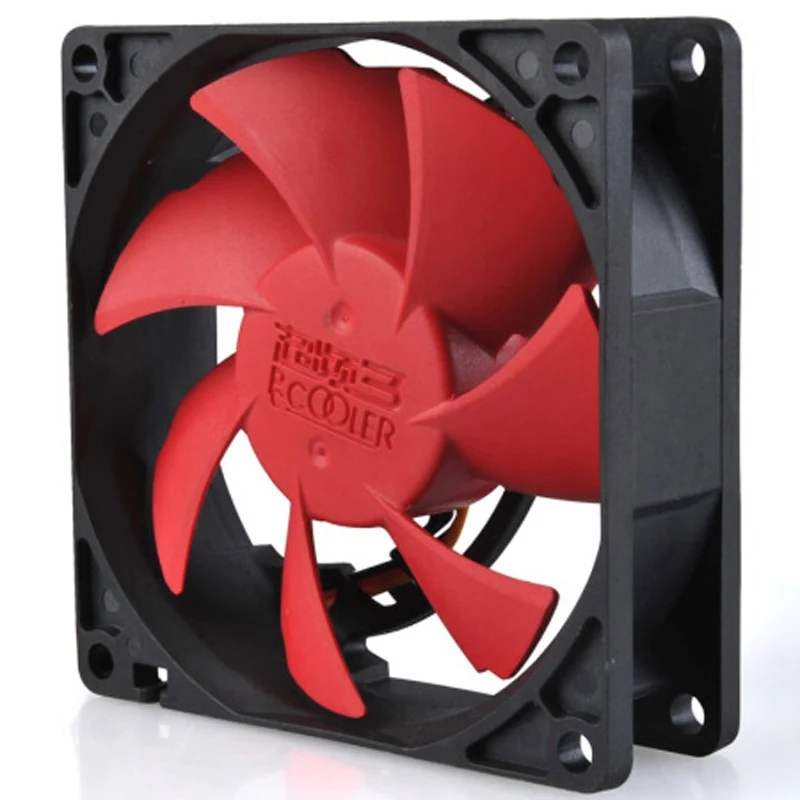 PCCOOLER F85 80 мм Ультра тихий ПК охлаждающий вентилятор чехол для компьютера кулер Hydraumatic 3Pin кулер для процессора охлаждающий вентилятор для компьютера чехол
