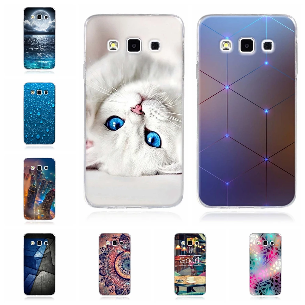 Мягкий силиконовый чехол для Samsung Galaxy A3 задней панели телефона из ТПУ 2015 A300 A300F