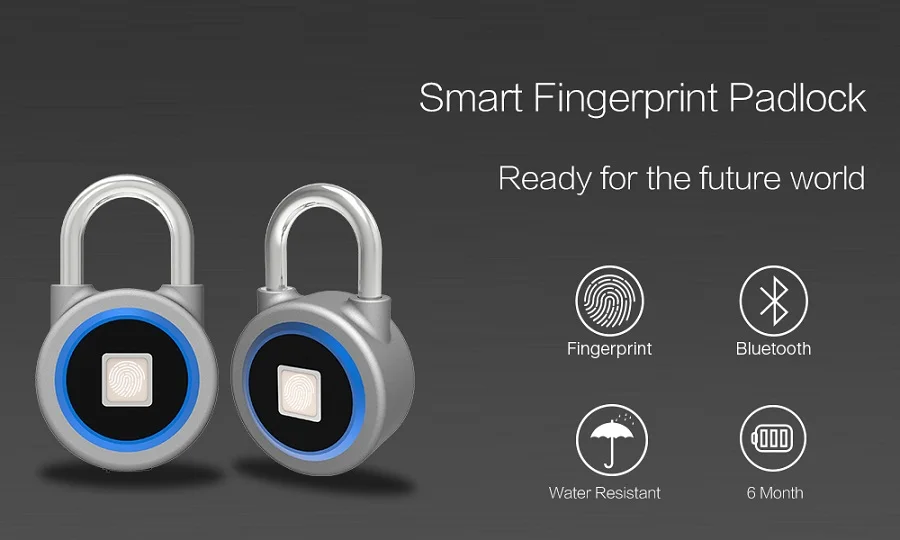 P2 Smart bluetooth, отпечаток пальца блокировки распознавания отпечатков пальцев телефон разблокировка приложение управление USB Перезаряжаемый электронный замок