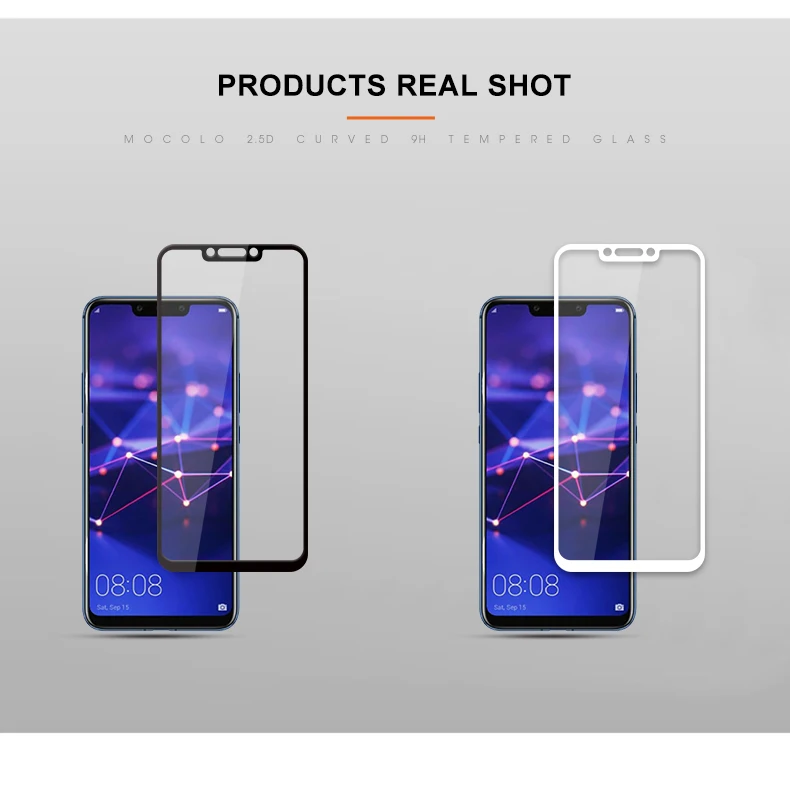 Полноэкранное премиум-стекло Mocolo для huawei mate 20 Pro, полное покрытие, Защита экрана для mate 20 Lite, закаленное стекло, пленка