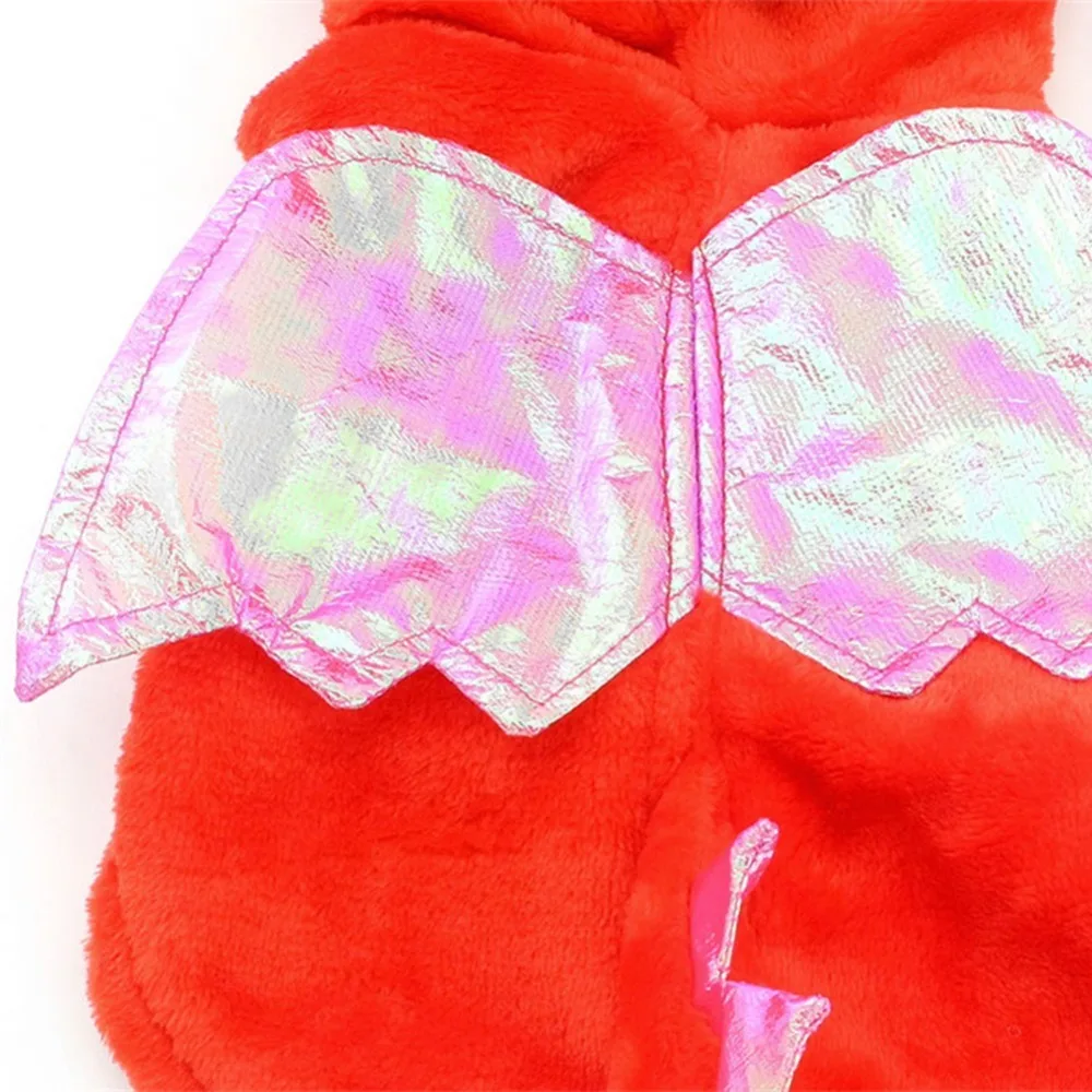 Рождество Дракон преображая Pet Одежда с принтом в виде собак щенков кофта