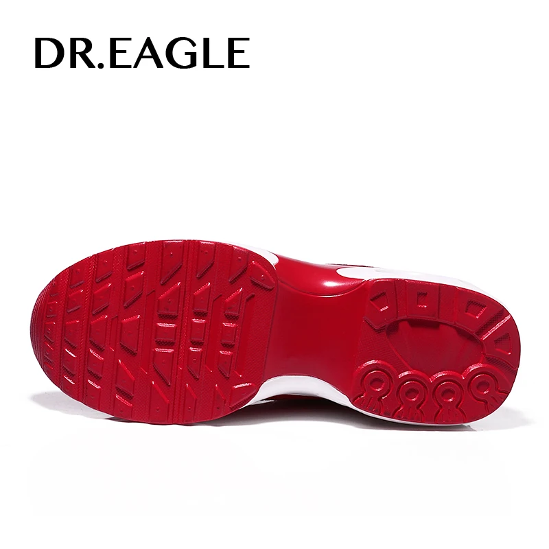 DR.EAGLE женская спортивная обувь с воздушной подушкой для бега женские красные