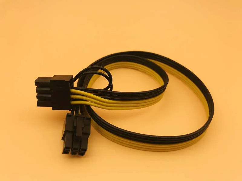 PCI e GPU 6Pin до 8pin 6 + 2 Pin Кабель питания PCIe графическая видеокарта 8 pin папа контактный
