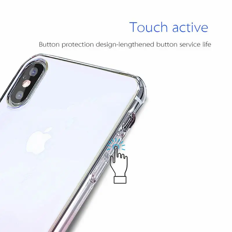 Ascromy для iPhone 7 Plus постепенное Красочные градиент гальваническим жесткий чехол XS MAX
