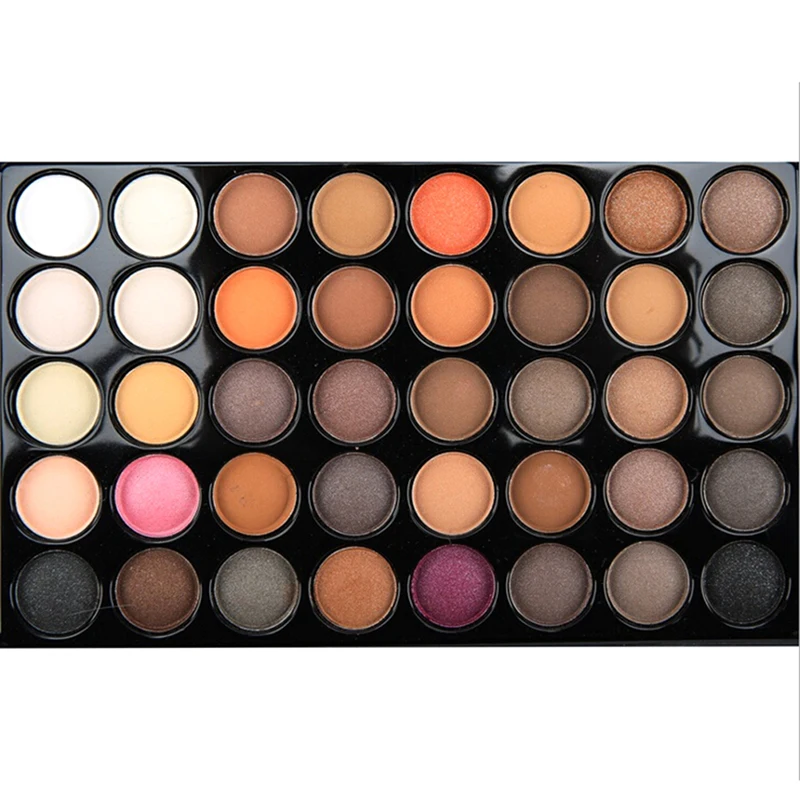 

40 Colors Shimmer Matte Pigmented Professional Shadow Kit Eyeshadow Palette Makeup Cosmetics Diamond Glitter Metallic