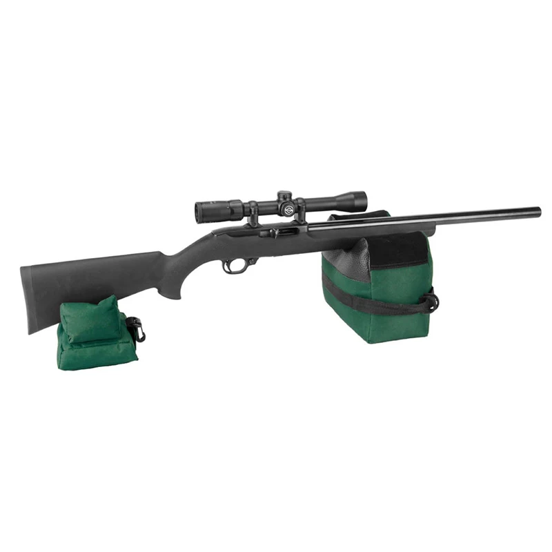 

Portable Shooting Rear Gun Rest Bag Set OutdoorFront & Rear Rifle Target Hunting Bench Unfilled Stand Hunting Gun Accessories