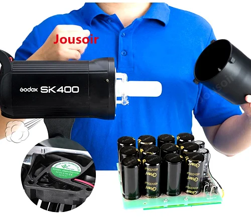 Осветительный костюм Godox SK400w для студийной фотосъемки оборудование съемки в
