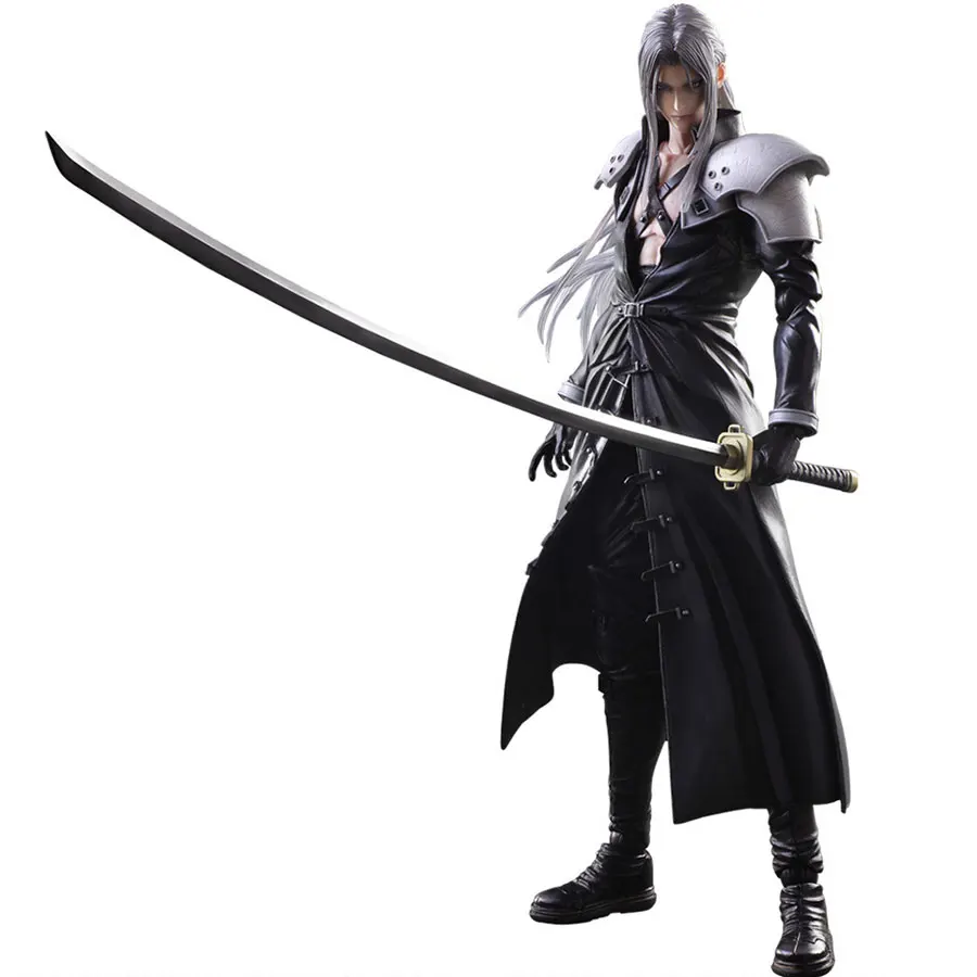 Игра Arts Final Fantasy 7 28 см Sephiroth ПВХ экшн-фигура подвижная модель коллекция игрушек |
