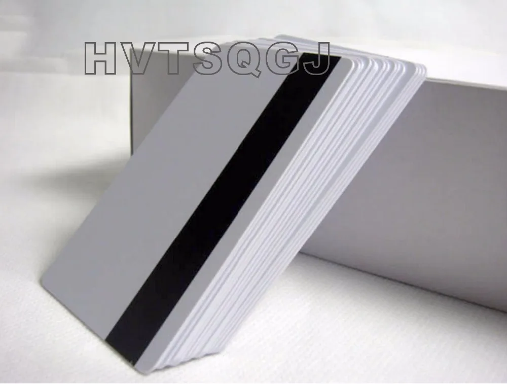 

100pcs Free shipping Blank PVC Card With Magnetic Stripe