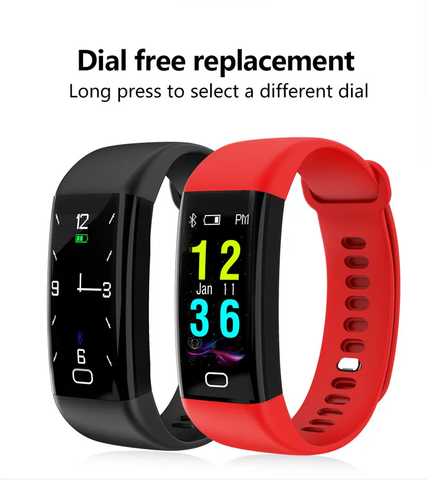 Крутые цветные умные часы для плавания, браслет HR/BP/O2 Health Montre, умные часы для IOS/Xiao mi/sony/huawei VS mi Band 3/Q8