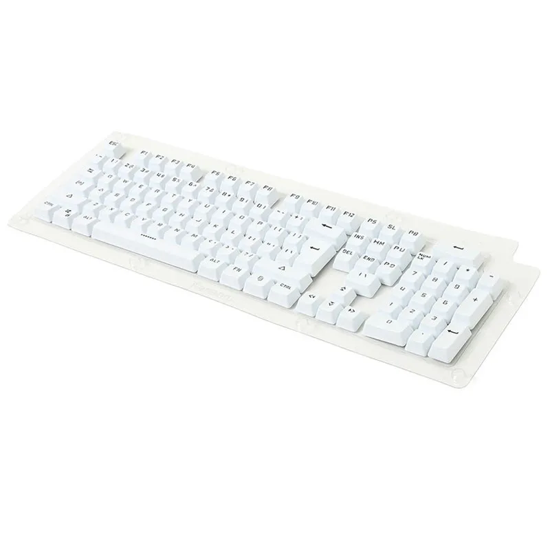 Механическая клавиатура Keycaps 104 Keyset Cherry MX Key Caps Для Switches Keyboard черный/белый Editon без