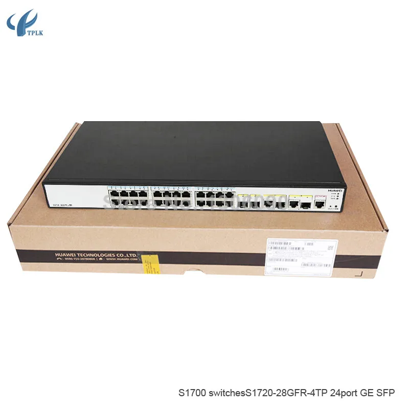 Huawei s1720 28gfr 4tp 24 гигабитных порта + 4 Gigabit SFP управления сетью коммутаторы|sfp port|huawei