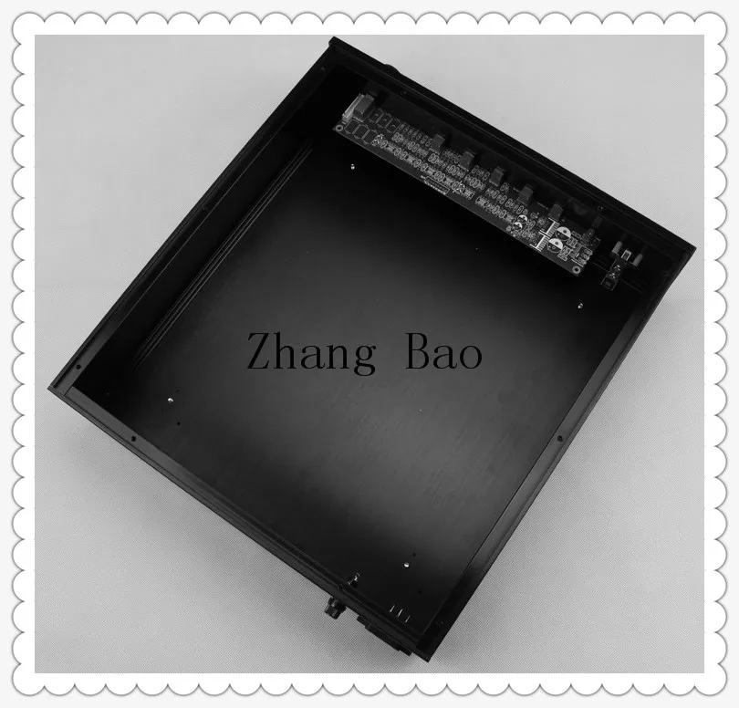 WA78 алюминиевый корпус корпуса КОРПУСА ДЛЯ усилителя звука 380x355x92мм - купить по