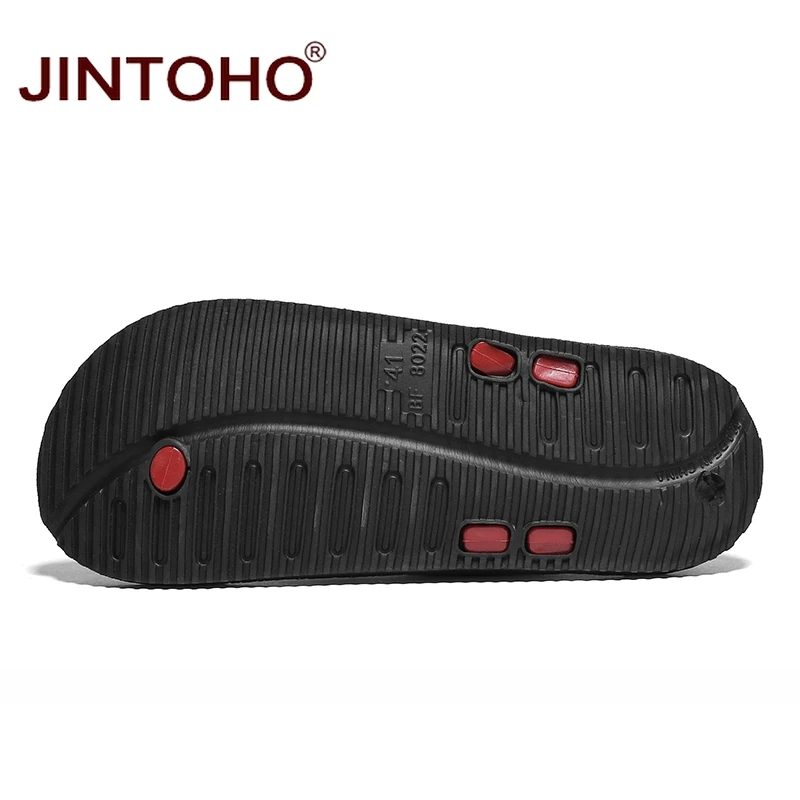 JINTOHO/модные мужские шлепанцы пляжная обувь недорогие для массажа | Обувь