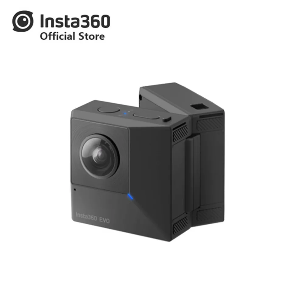 Insta360 EVO 5,7 K видео 3D видеокамера для панорамной Insta 360 Камера для андроид iPhone XS/XS Max/XR/iPhone X/8/8 Plus/7/7 plus/6s/6s Плюс/SE