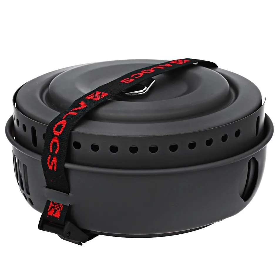 ALOCS 10 шт. походная посуда для кемпинга на открытом воздухе от 2 до 4 человек