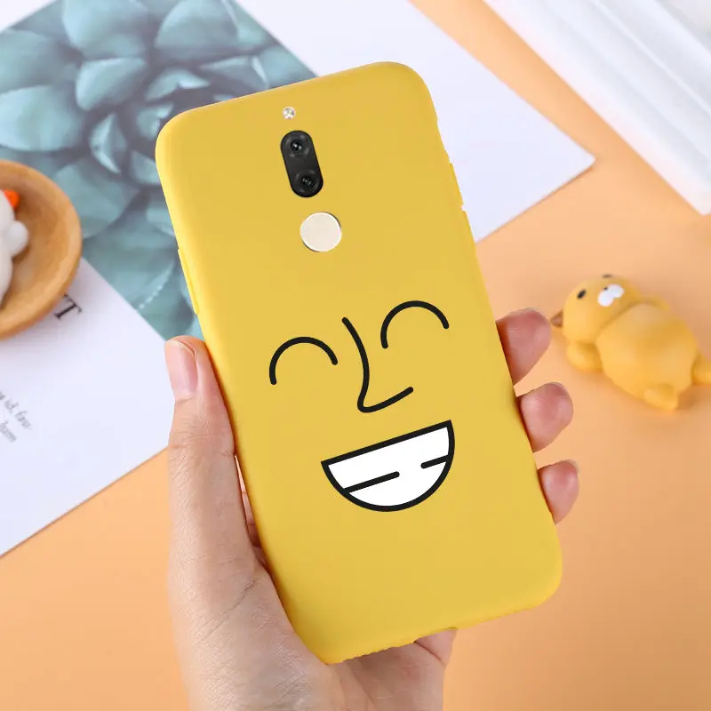 18 J& R для huawei mate 10 Lite чехол Nova 2i чехол милый мультфильм Любовь Сердце Мягкий ТПУ желтый чехол для huawei Nova 2i/mate 10 Lite - Цвет: 18
