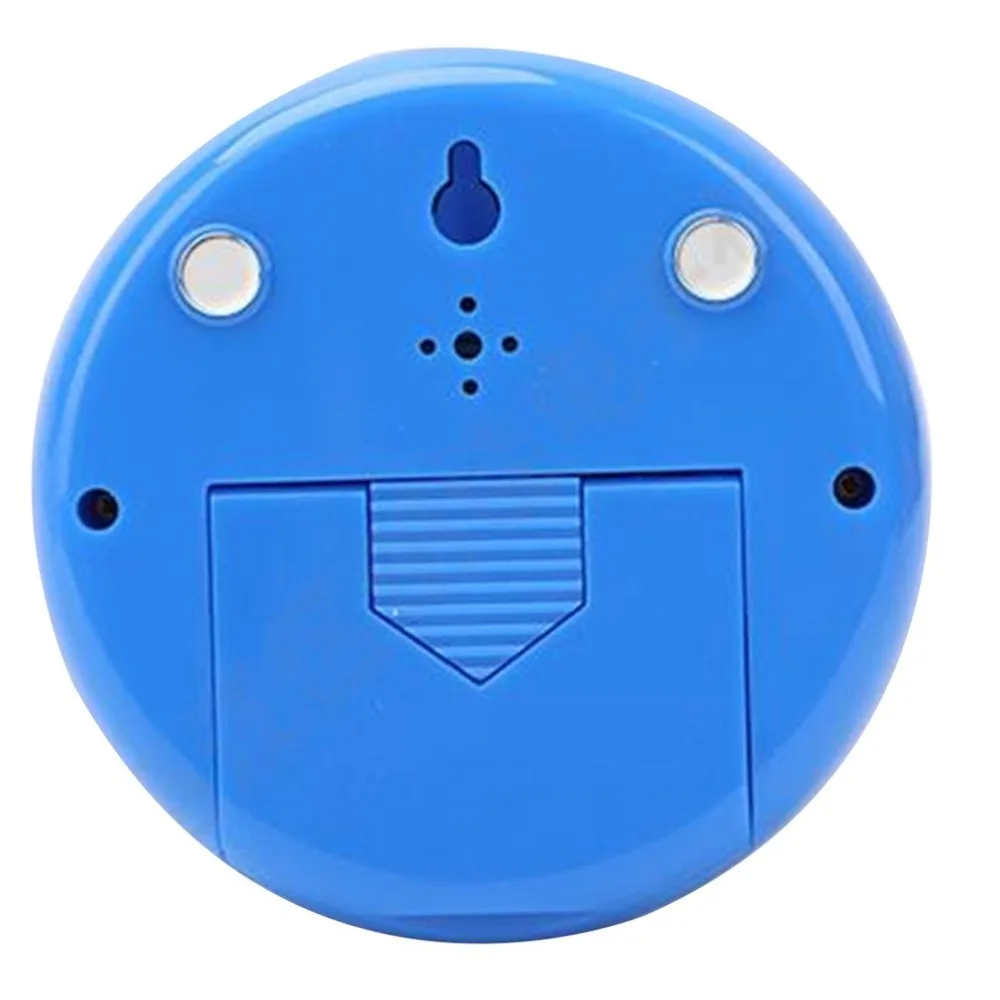 Сенсорный экран цифровой термометр круглой формы многофункциональный измеритель температуры и влажности термометр гигрометр Прямая поставка