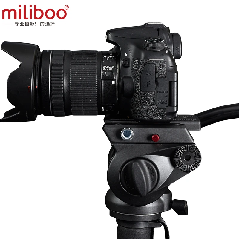 Miliboo MTT705A алюминиевый сплав портативный монопод и штатив для профессиональной