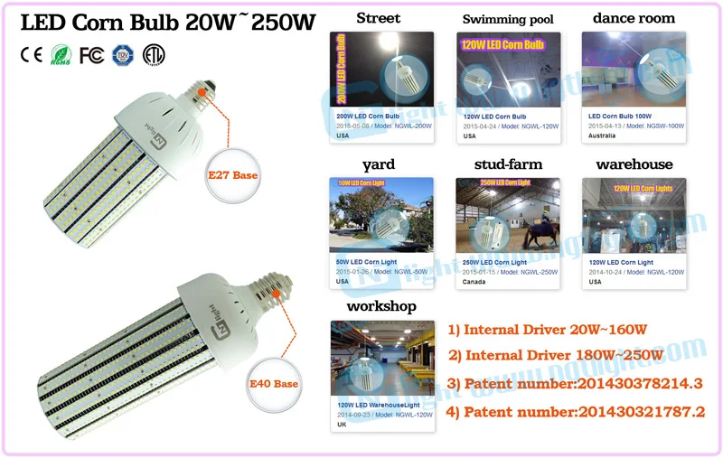 1000 Вт металлогалогенные замены лампы 200 светодиодная бордовый e39 E40 База ясно