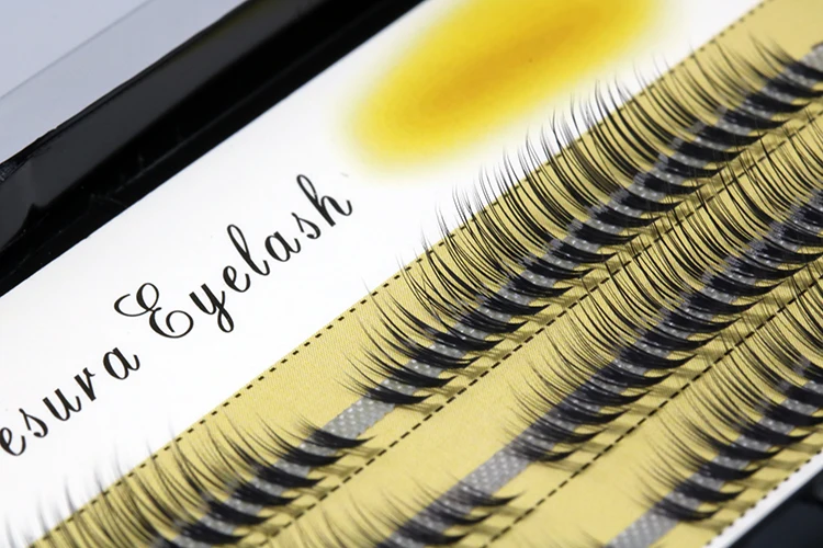 Натуральные Мягкие Накладные ресницы для наращивания 7-11 мм 10D W роскошные