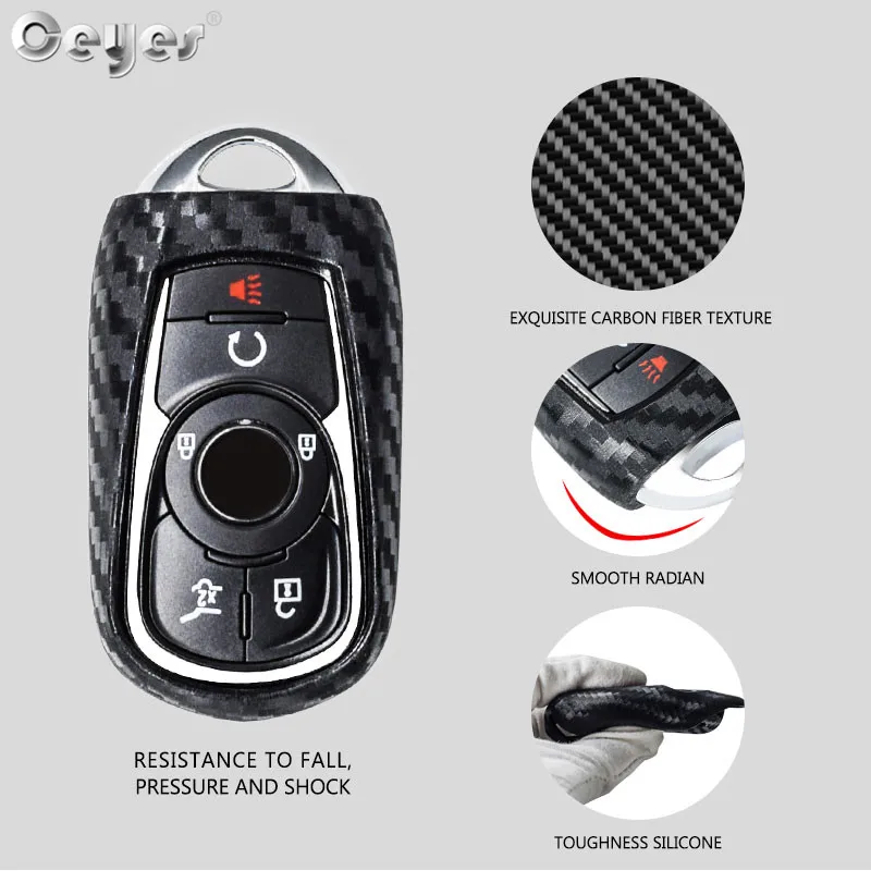 Ceyes автомобильный Стайлинг защитный чехол для ключа Opel Astra Buick Encore Envision из