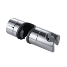 Сменный кронштейн для ручного душа ABS для ванной комнаты, регулируемый, 18-25 мм, хромированный, 04-030A