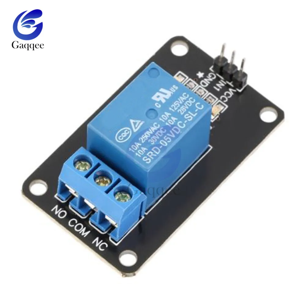 Один канал Релейный Щит DC 5 в 1 релейный модуль для Arduino PIC AVR DSP ARM MCU питание