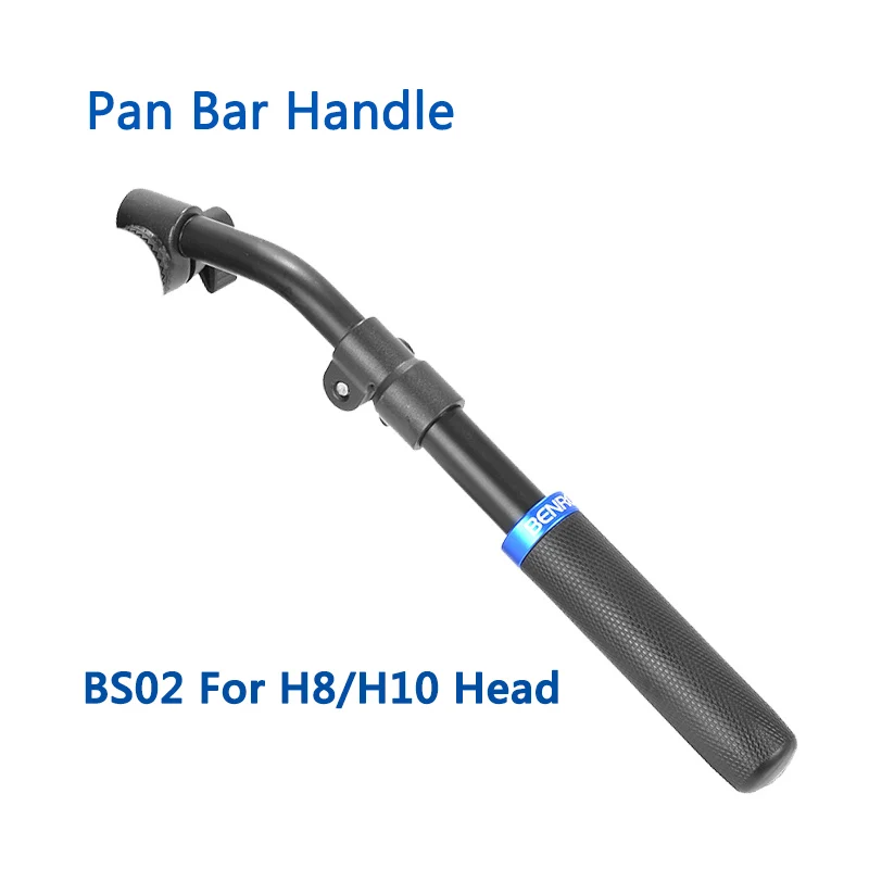 BS02 Benro ручка BS02 BS03 BS04 BS07 Алюминий ручка для камеры Benro S2 S4 S6 S7 H8 H10 KH25N KH26NL видео насадки для душа - Цвет: BS02