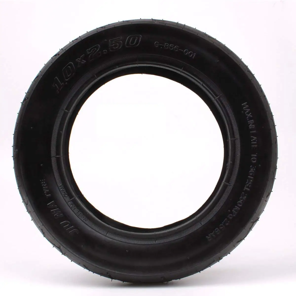 

Xzilla 10x2.50 10" Tire Tyre for 10 Inch Electric Scooter Hoverboard fit 36v 48v 400w 500w 800w Hub Motor Pack of 2